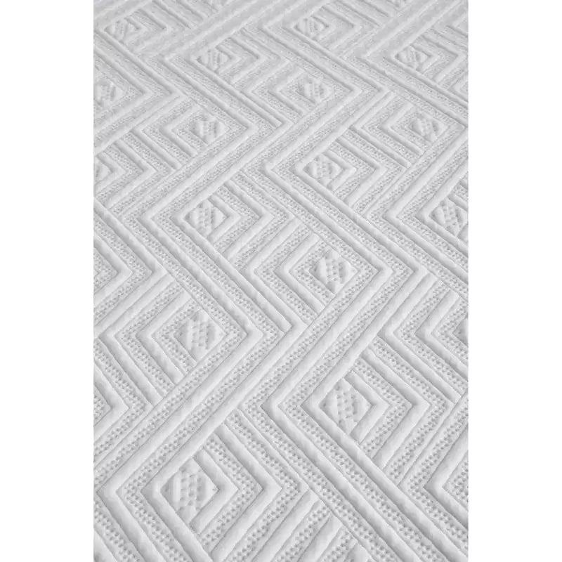Matelas hybride King 10 po à fermeté moyenne – Mousse à mémoire de forme, ressorts ensachés, housse amovible