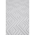 Matelas hybride King 10 po à fermeté moyenne – Mousse à mémoire de forme, ressorts ensachés, housse amovible