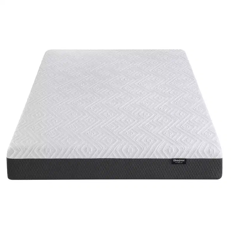 Matelas hybride King 10 po à fermeté moyenne – Mousse à mémoire de forme, ressorts ensachés, housse amovible