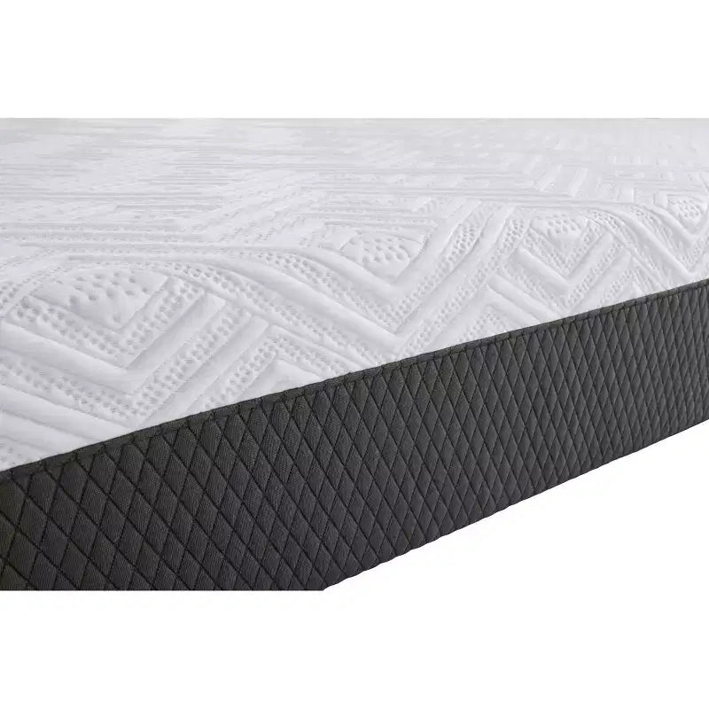 Matelas hybride King 10 po à fermeté moyenne – Mousse à mémoire de forme, ressorts ensachés, housse amovible