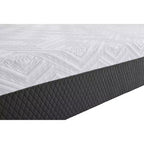 Matelas hybride King 10 po à fermeté moyenne – Mousse à mémoire de forme, ressorts ensachés, housse amovible