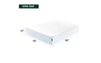 Matelas en mousse à mémoire de forme rafraîchissant King 30 cm — Fermeté moyenne, sans fibre de verre, mousse de gel, certifié