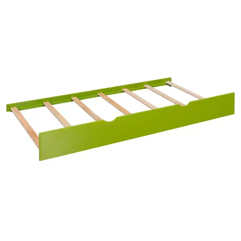 Lit de repos pleine grandeur avec lit gigogne, lit de jeu avec bureau et port USB pour chambres d'étudiants ou chambres d'amis