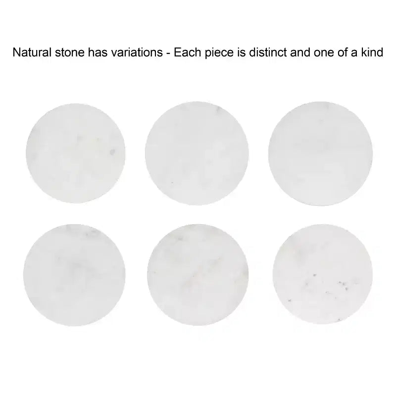 Table d'appoint ronde en verre avec base en marbre — 40,6 cm de diamètre, 61 cm de hauteur, structure en métal noir
