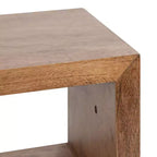 Étagère murale flottante en bois Holt — 45,7 cm (L) x 20,3 cm (H), étagère ouverte