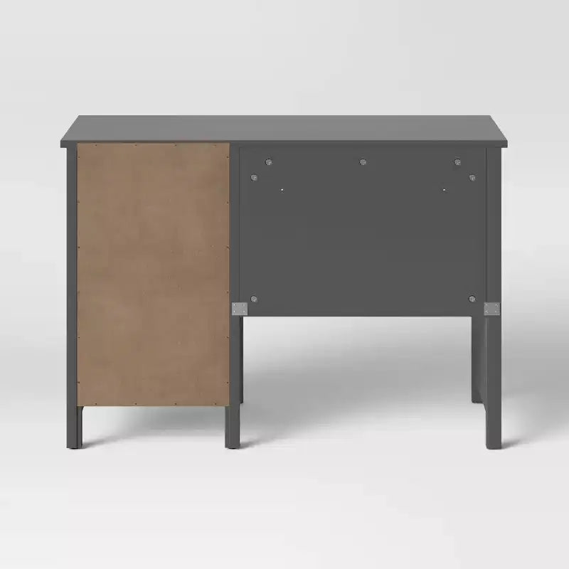 Bureau d'étude rectangulaire pour enfants avec tiroir et étagère ouverte — 13 ans et plus, 105,9 cm L