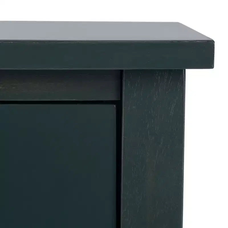 Table de chevet avec tiroir de rangement et étagère ouverte – Quincaillerie en alliage de zinc ultra-brillant