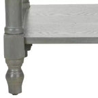 Table de chevet avec tiroir de rangement et étagère ouverte – Quincaillerie en alliage de zinc ultra-brillant